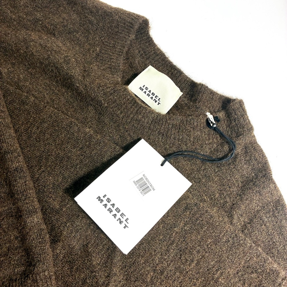 Isabel Marant Brown Crew Neck Sweater - Picture 5 of 12